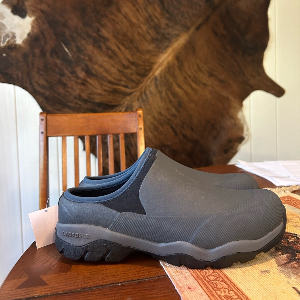 Lacrosse Alpha Muddy Mule Grey Men’s Work Shoes